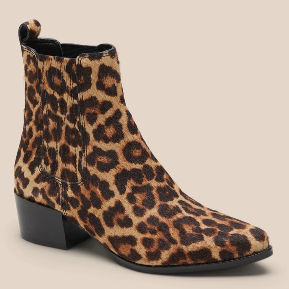 Haircalf Leather Chelsea Boot